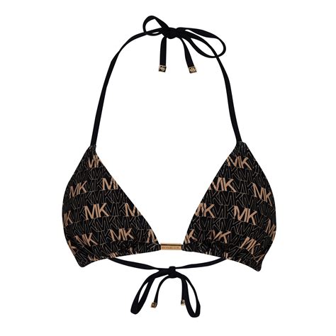 michael kors bikini blumen|Michael Kors one shoulder bikini.